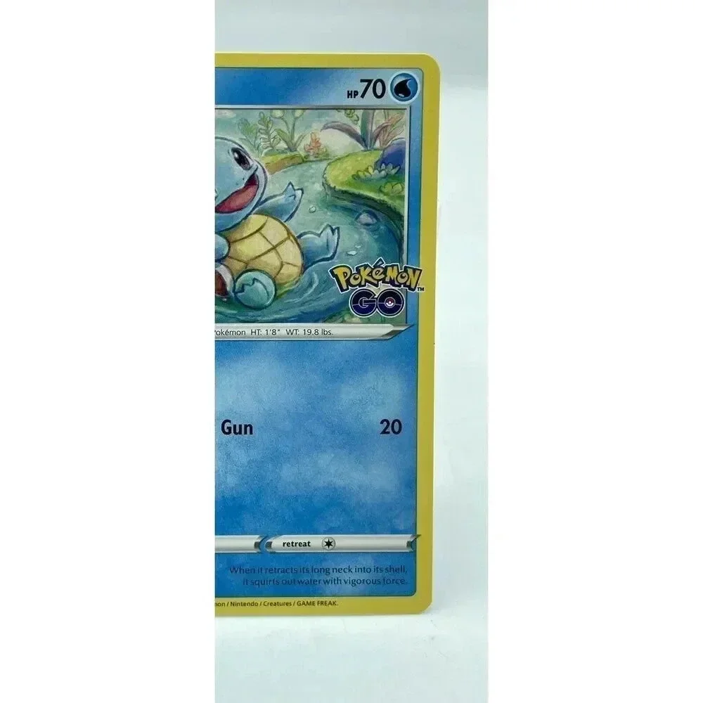 Squirtle 015/078 Stamped Pokémon GO‎ Non-Holo Pokémon TCG Mint Unplayed
